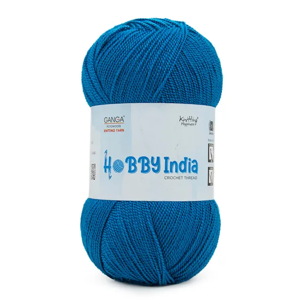 Ganga_Acrowools_Hobby_India_Crochet_Thread_for_All_Seasons_-_100%_Acrylic-_400mtr-100gm___Shade_no__HB77-Prussian_Blue_-_Pack_of_3
