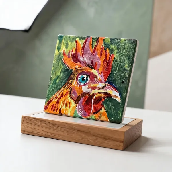 Wooden_Artistic_Rooster_Painting_Table_Decor