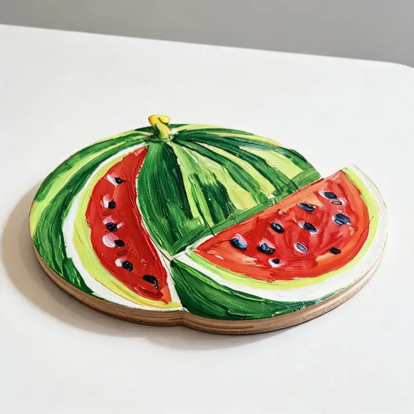 Mdf_Hand_Painted_Watermelon_Slice_Wall_Decor