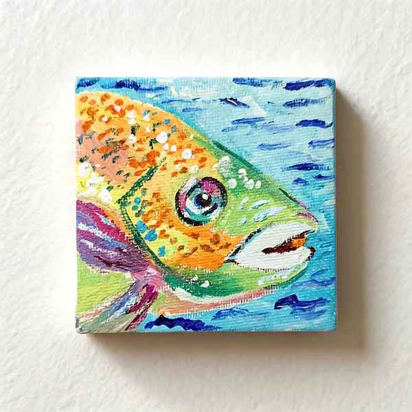 Colorful_Fish_Canvas_Wall_Art_Magnet