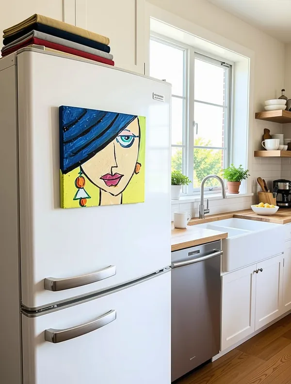 Canvas_Mdf_Multicolour_Painted_Portrait_Fridge_Magnet