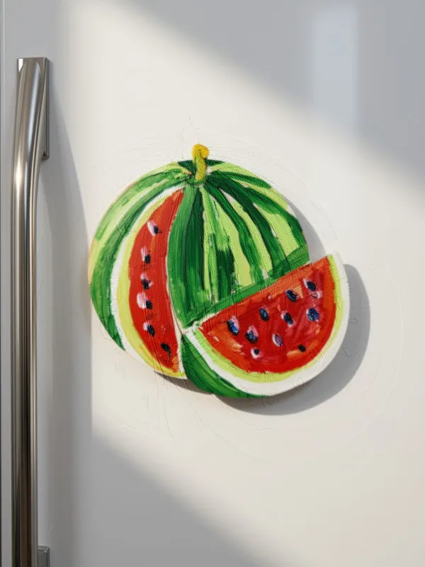 Mdf_Hand_Painted_Watermelon_Slice_Wall_Decor