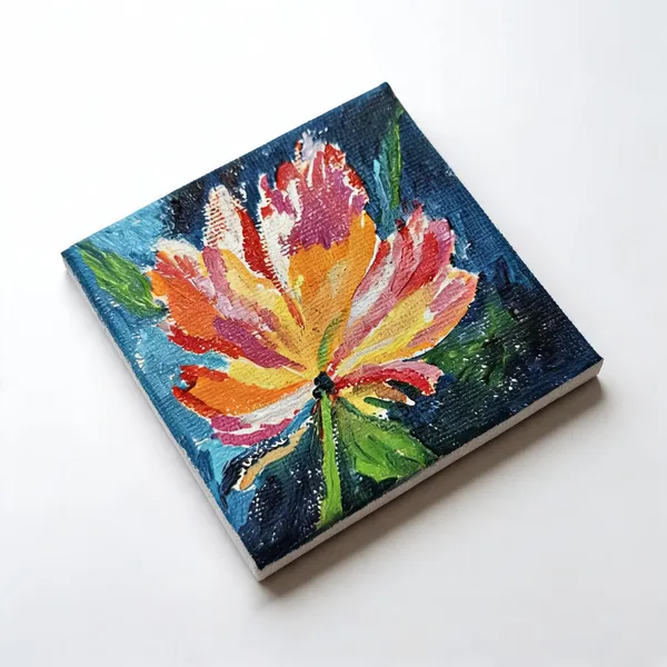 Canvas_Hand_Painted_Floral_Wall_Art