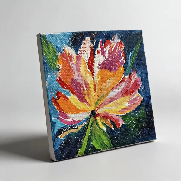 Canvas_Hand_Painted_Floral_Wall_Art
