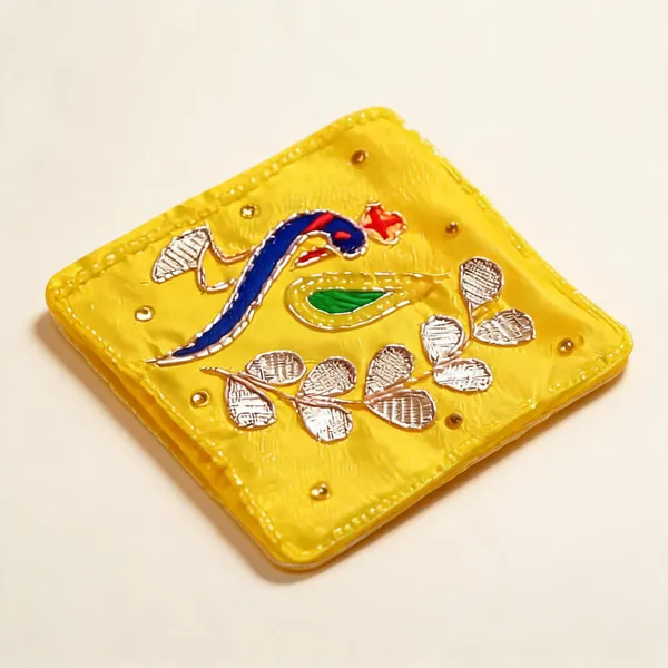 Poly_Silk_Traditional_Peacock_Floral_Decorative_Square_Plaque