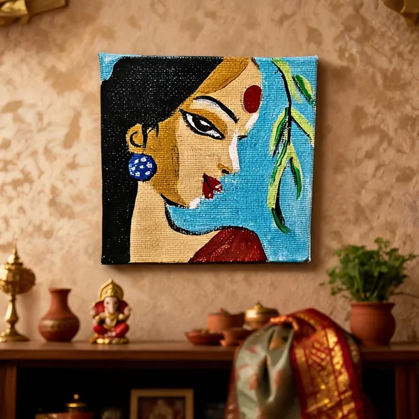 Canvas_Hand_Painted_Woman_Portrait_Wall_Art