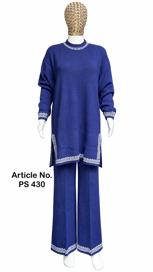 Blue_Embroidered_Co-Ord_Set_For_Women