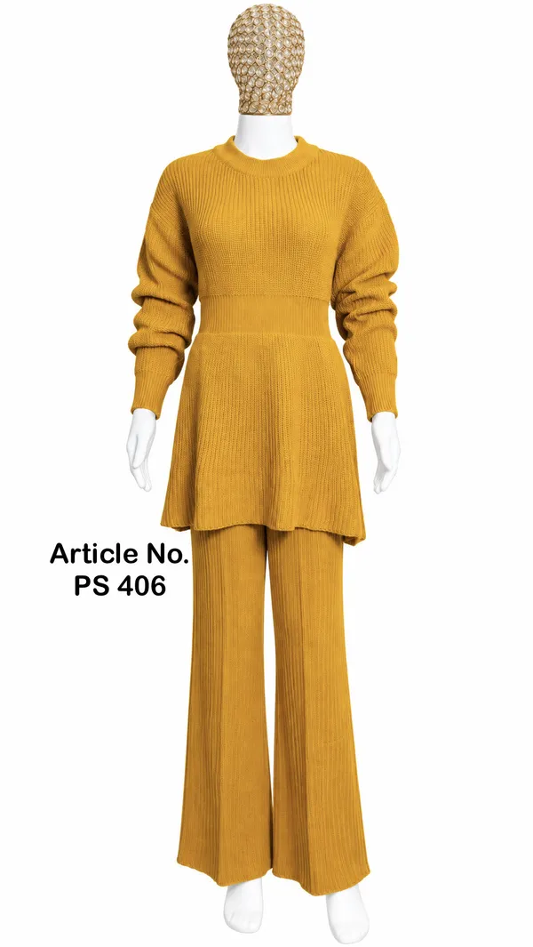Mustard_Knit_Relaxed_Fit_Co-Ord_Set_For_Women