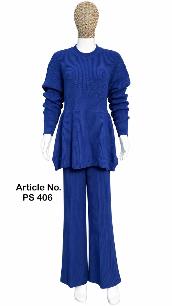 Blue_Ribbed_Knit_Co_Ord_Set_for_Women