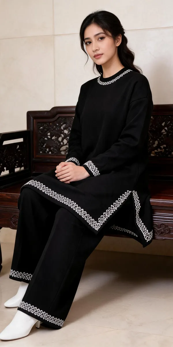 Black_Woolen_Geometric_Embroidered_Co-Ord_Set_For_Women