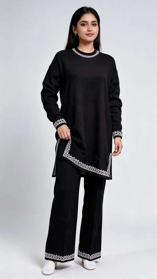 Black_Woolen_Geometric_Embroidered_Co-Ord_Set_For_Women
