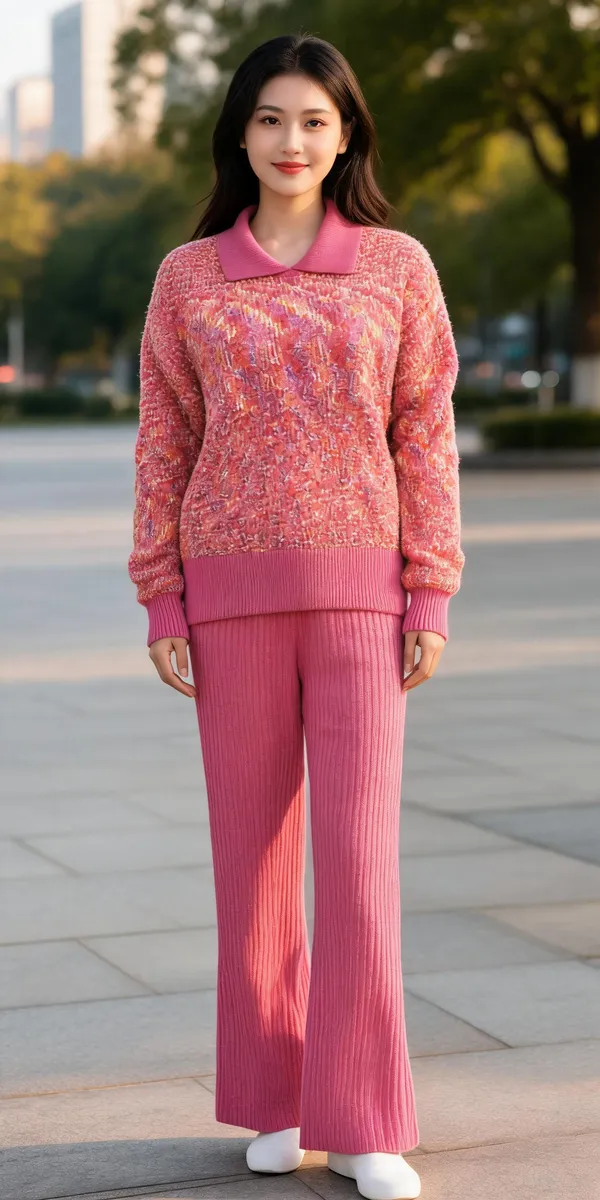 Pink_Woolen_Relaxed_Fit_Ribbed_Co-Ord_Set_For_Women