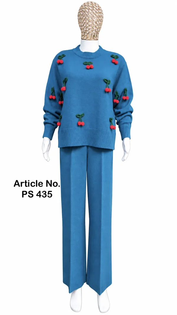 Blue_Knit_Cherry_Embroidered_Co-Ord_Set_For_Women
