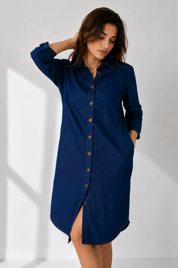 Blue_Denim_Relaxed_Fit_Midi_Dress_For_Women