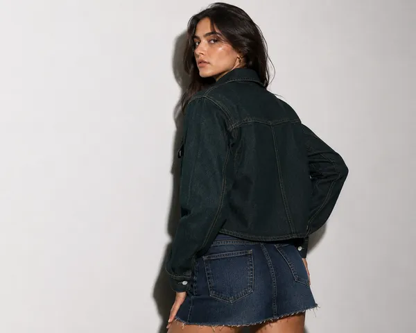 Midnight_Blue_Denim_Butterfly_Appliqué_Relaxed_Overshirt_For_Women