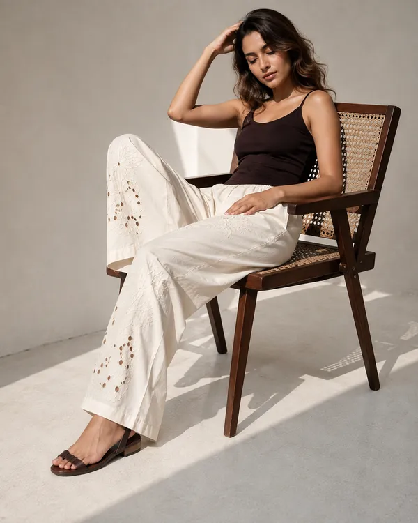 Off_White_Cotton_Embroidered_Wide_Leg_Pants_For_Women