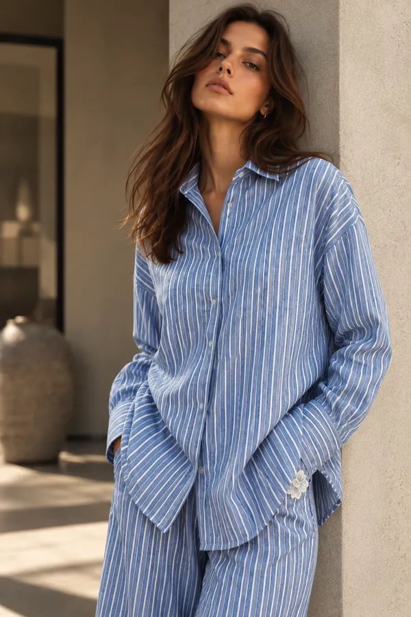 Blue_Cotton_Striped_Relaxed_Wide-Leg_Co-Ord_Set_For_Women