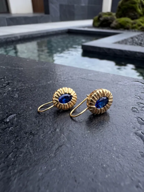 Gold_Alloy_Cute_Drop_Earrings_For_Women