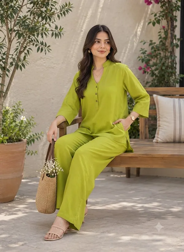 Green_Relaxed_Fit_Co_Ord_Set_for_Women