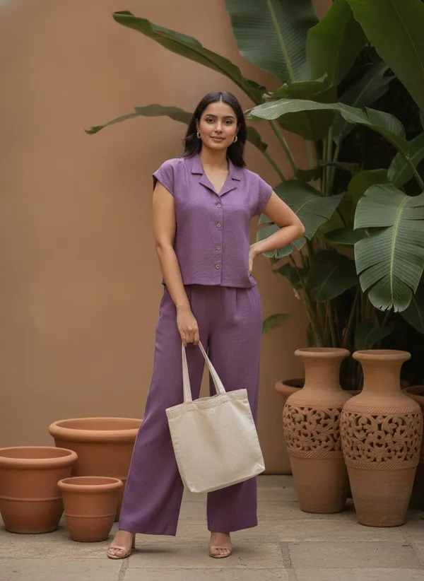 Mauve_Woven_Relaxed_Fit_Co_Ord_Set_for_Women