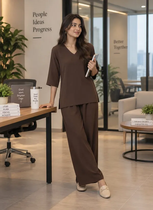 Brown_Relaxed_Fit_Co_Ord_Set_for_Women