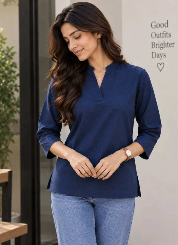 Navy_Casual_Fit_Tunic_Top_for_Women