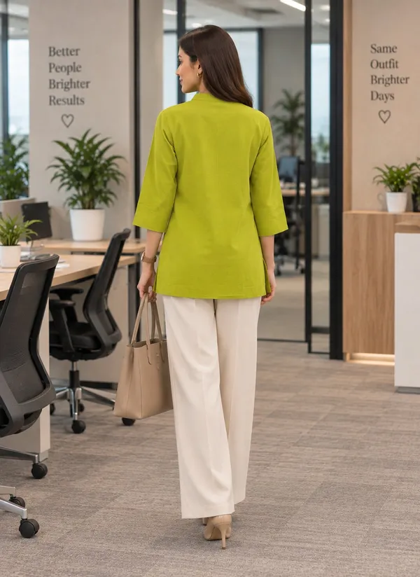 Green_Relaxed_Fit_Tunic_Top_for_Women