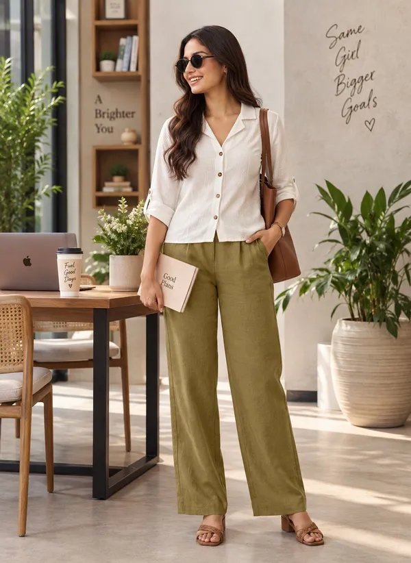 Olive_Green_Wide_Leg_Trousers_for_Women