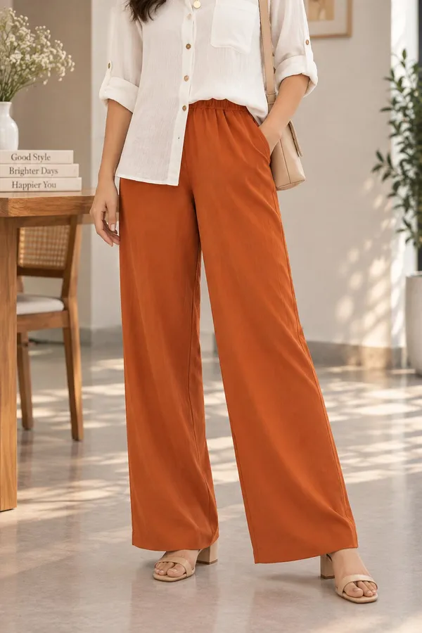Orange_Wide_Leg_Trousers_for_Women