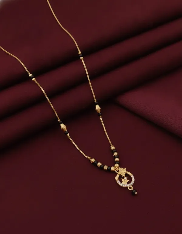 Gold_Plated_Tone_Black_Beaded_Mangalsutra_Necklace_For_Women