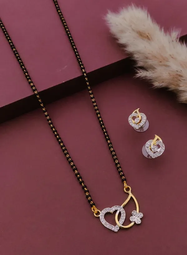 Black_Gold_Plated_Tone_Heart_Pendant_Mangalsutra_Set_For_Women