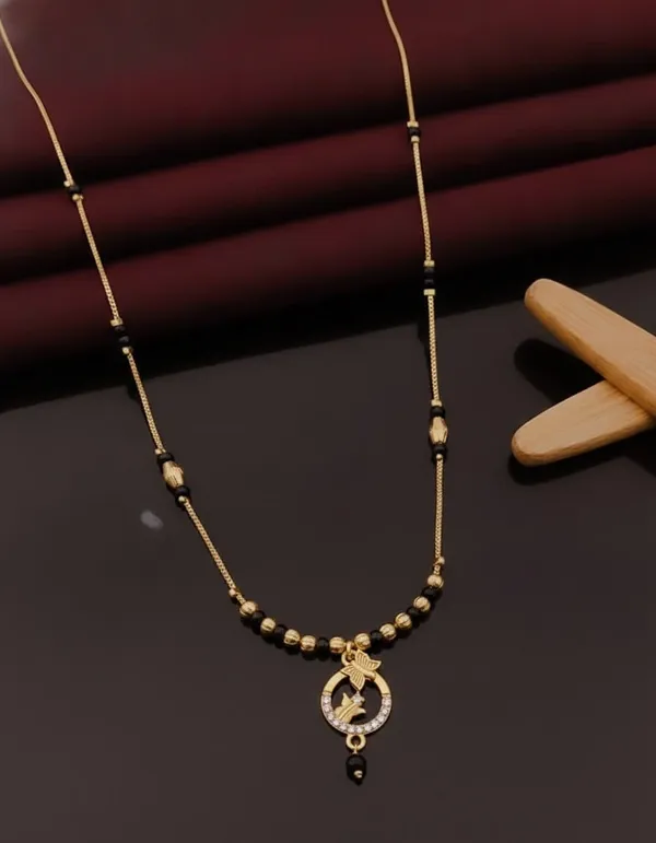 Gold_Plated_Tone_Black_Beaded_Mangalsutra_Necklace_For_Women