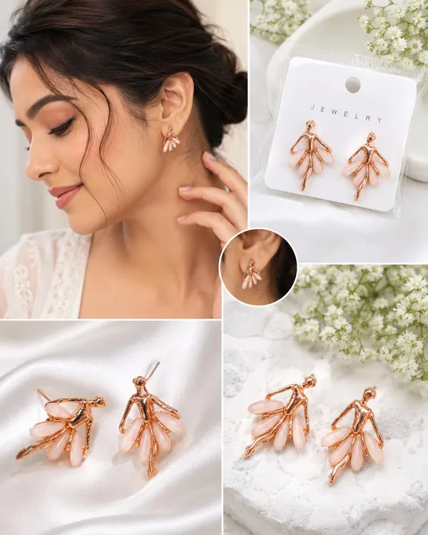 Brass_Plated_Earring_For_Woman