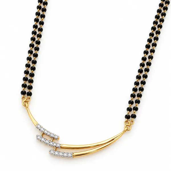 Gold_Plated_Tone_Black_Beaded_Mangalsutra_Necklace_For_Women
