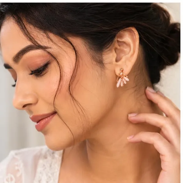 Brass_Plated_Earring_For_Woman