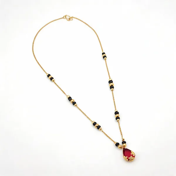 Gold_Plated_Tone_Beaded_Mangalsutra_Necklace_For_Women