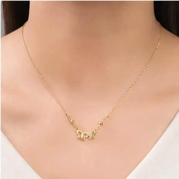 Gold-Plated_Tone_Butterfly_Pendant_Necklace_For_Women