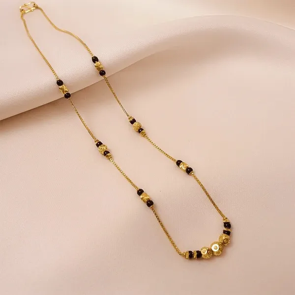 Gold_Plated_Tone_Beaded_Mangalsutra_Necklace_For_Women