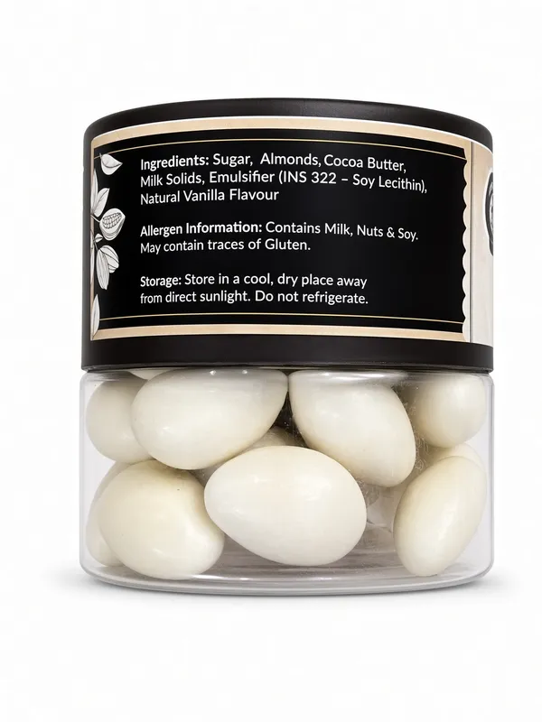 Cioccolato_White_Chocolate_Almond_Dragees_120_G