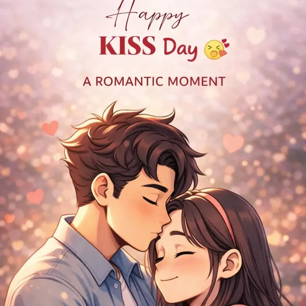 Happy_Kiss_Day_Romantic_Couple_Poster