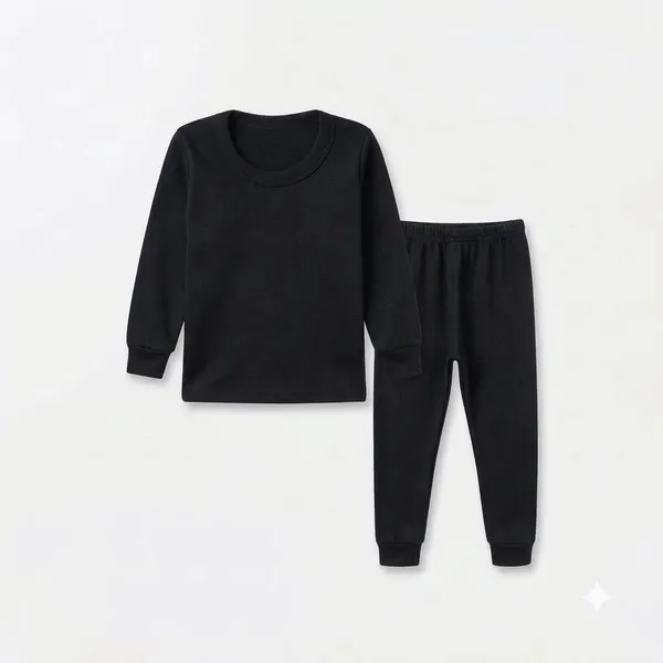 GoldLuck_Combo_Kids_Inner_&_Pajama_Suit_–_Pack_of_1_–_Black
