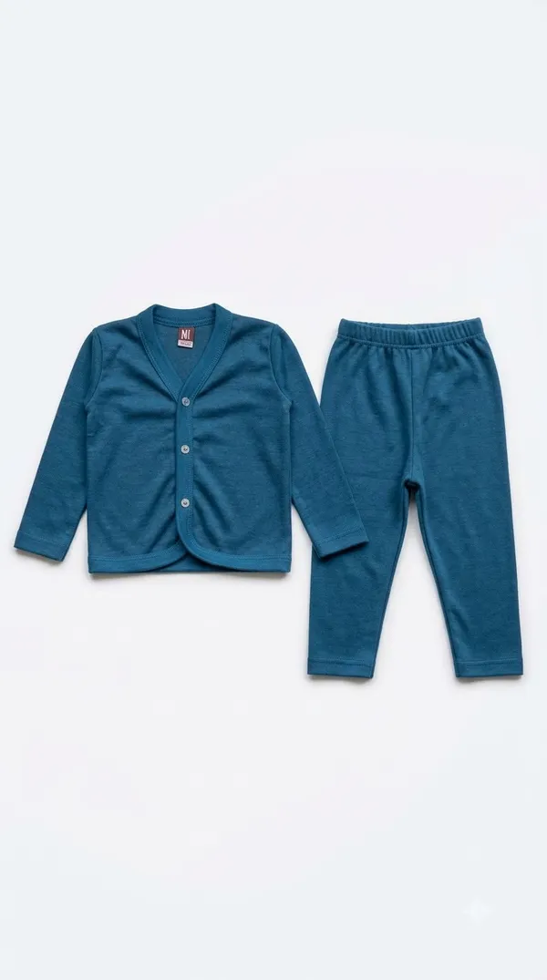 Blue_Button_Front_Baby_Sleepwear_Set_for_Infants
