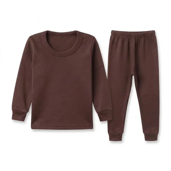 GoldLuck_Combo_Plain_Inner_&_Pajama_–_Unisex_Adult_–_Brown
