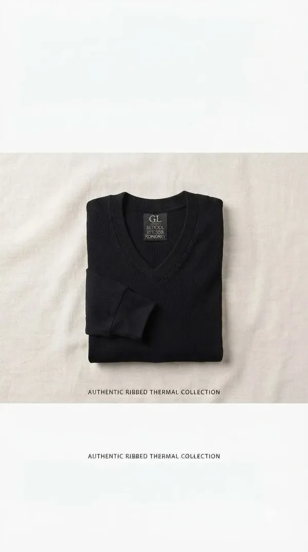 Black_Ribbed_V-Neck_Thermal_Top_for_Men