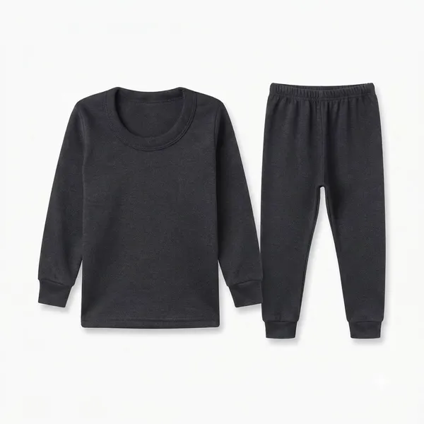 GoldLuck_Combo_Plain_Inner_&_Pajama_Combo_Set_–_Unisex_Adult_–_Black