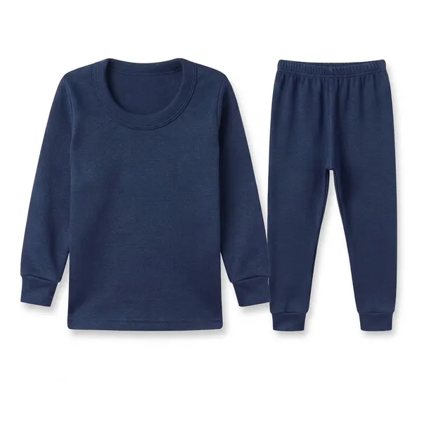GoldLuck_Combo_Plain_Inner_&_Pajama_set_–_Unisex_Adult_–_Blue