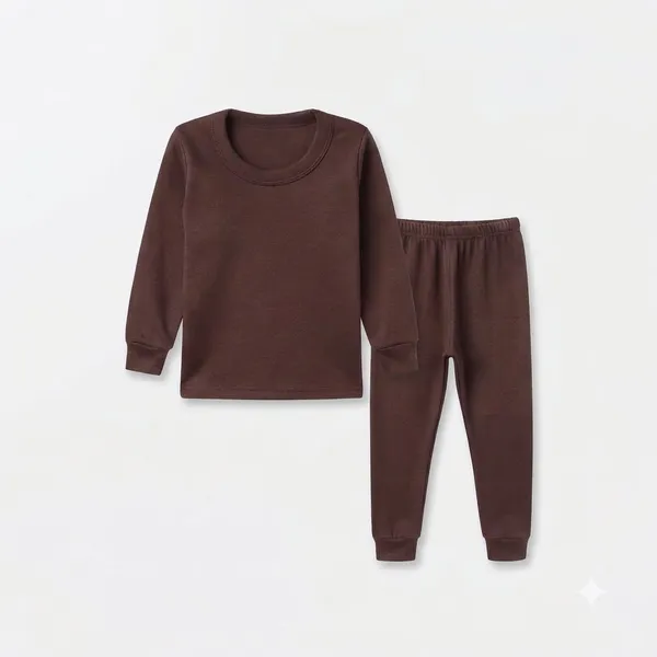GoldLuck_Combo_Kids_Inner_&_Pajama_Suit_–_Pack_of_1_–_Brown