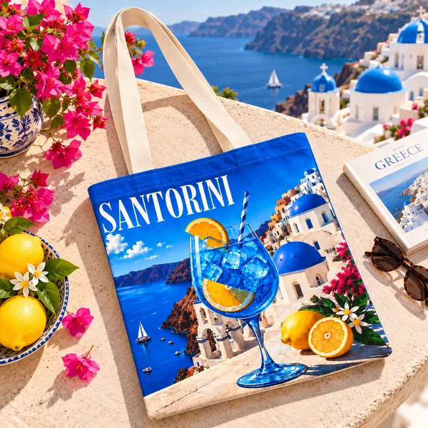 House_Of_Omaya_Santorini_Cotton_Canvas_Tote_Bag