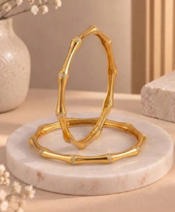 Gold_Alloy_Bamboo_Design_Bangles_For_Women
