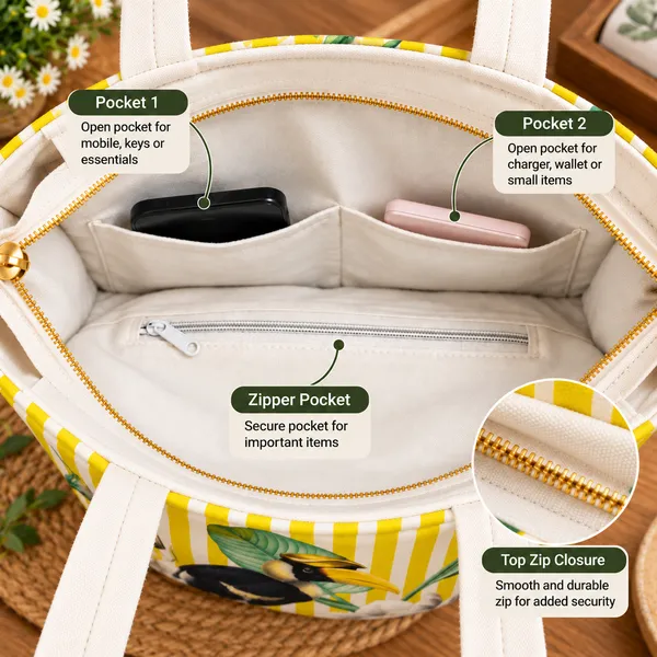 House_Of_Omaya_Hornbill_Cotton_Canvas_Tote_Bag